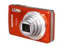 OLYMPUS Stylus 7030 Orange 14 MP 7X Optical Zoom 28mm Wide Angle Digital Camera