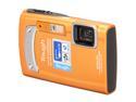 OLYMPUS TG-310 Orange 14 MP 3.6X Optical Zoom Waterproof Shockproof 28mm Wide Angle Digital Camera