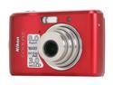 Nikon CoolPix L18 Ruby Red 8.0 MP 3X Optical Zoom Digital Camera