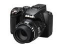 Nikon COOLPIX P500 Black 12.1 MP 36X Optical Zoom Wide Angle Digital Camera