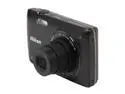 Nikon Coolpix S4300 Black 16MP 6X Optical Zoom 26mm Wide Angle Digital Camera