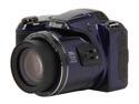 Nikon Coolpix L810 Blue 16.1 MP 26X Optical Zoom Wide Angle Digital Camera HDTV Output