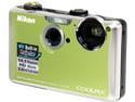 Nikon Coolpix S1100pj 14MP Digital Camera With Built-in Projector (Green)