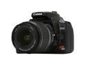 Canon EOS Rebel XTi Black 10.10 MP Digital SLR Camera w/EF-S 18-55mm f/3.5-5.6 II Lens