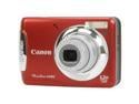 Canon PowerShot A480 Red 10.0 MP 3.3X Optical Zoom Digital Camera