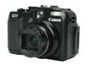 Canon PowerShot G11 Black 10.0 MP 5X Optical Zoom 28mm Wide Angle Digital Camera