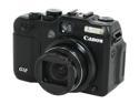 Canon PowerShot G12 Black 10.0 MP 5X Optical Zoom 28mm Wide Angle Digital Camera HDTV Output
