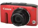 Canon Powershot SX280 HS Red 12.1 MP 20X Optical Zoom 25mm Wide Angle Digital Camera HDTV Output