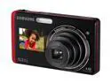 SAMSUNG DualView TL220 Black/Red 12.2 MP 4.6X Optical Zoom 27mm Wide Angle Digital Camera