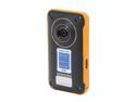 SAMSUNG HMX-W300 Orange 5.0 MP 1/3.2" BSI CMOS 2.3" 230K LCD 3x Digital Full HD Pocket Camcorder