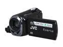 JVC Everio GZ-MS110 Black 1/6" CCD 39X Optical Zoom HDD/Flash Memory Camcorder