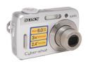 SONY DSC-S500 Silver 6.0 MP 3X Optical Zoom Digital Camera