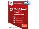McAfee Total Protection 2022 - 10 Devices / 1 YR  [Identity Monitoring, Premium Antivirus, Safe Browsing, and Secure VPN] - Download Code