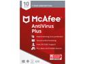 McAfee AntiVirus Plus 10 Devices / 1 Year (Key Card)