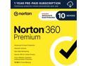 Norton 360 Premium 2025, Antivirus software for 10 Devices with Auto-Renewal – Includes Advanced AI Scam Protection, VPN & PC Cloud Backup [Download]