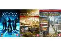 Firaxis Complete Pack (XCOM: Enemy Unknown + Civilization V Gold + Civilization IV Complete) [Online Game Codes]