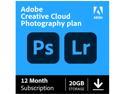 Adobe - Creative Cloud Photography Plan 20GB (1-User) (1-Year Subscription) - Mac, Windows [Digital]