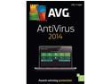 AVG Anti-Virus 2014 - 1 PC - Product Key Card