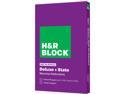 H&R BLOCK Tax Software Deluxe + State 2021 - Key Card