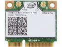 Intel 7260HMW AN IEEE 802.11 Dual Band N600 Mini PCI Express Wi-Fi plus Bluetooth 4.0 Combo Adapter, 2.4GHz 300Mbps/5GHz 300Mbps