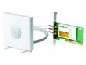 NETGEAR WN311T-100NAS RangeMax NEXT Wireless Adapter IEEE802.11n draft specification, IEEE802.11b, IEE802.11g PCI Up to 270Mbps Wireless Data Rates