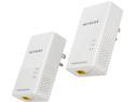NETGEAR PL1010 Homeplug AV2 1 Gbps Powerline Kit, Up to 1000 Mbps