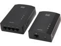 LINKSYS PLSK400-NP Powerline AV200 4-Port Network Adapter Kit, Up to 200Mbps