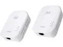 LINKSYS PLEK500-CA Powerline HomePlug AV2 AV500 1 Port Gigabit Ethernet Kit, Up to 500Mbps
