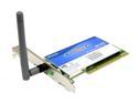 D-Link DWL-G510 High Speed Wireless Adapter IEEE 802.11b/g 32-bit PCI Up to 54Mbps Wireless Data Rates