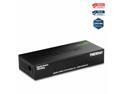 TRENDnet 8-Port Unmanaged Gigabit GREENnet Desktop Metal Switch, Fanless, 16Gbps Switching Capacity, Plug & Play, Network Ethernet Switch, Lifetime Protection, Black, TEG-S80G
