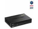TRENDnet 8-Port Gigabit GREENnet Switch, Ethernet Network Switch, 8 x 10-100-1000 Mbps Gigabit Ethernet Ports, 16 Gbps Switching Capacity, Metal, Lifetime Protection, Black, TEG-S82G