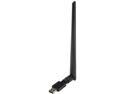 Rosewill RNX-N150UBEv3, Wireless N150 Wi-Fi Adapter, IEEE 802.11b/g/n, Up to 150 Mbps Wireless Data Rates, USB 2.0 Interface, 1 x 5 DBi Detachable High Gain Antennas, Win 10 Support