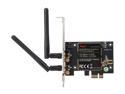 Rosewill Wi-Fi Adapter / Wireless AC600 Adapter / PCI Express Network Card, Dual Band Wireless 11AC Wi-Fi Card / Adapter, Up to 433 Mbps (5.0 GHz) + 150 Mbps (2.4 GHz) - RNX-AC600PCEv3