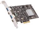 Rosewill RC-20002 PCI Express 2.0 x4 (5.0 GT/s) 4 Ports PCI Express Expansion Card/Adapter