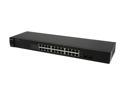ZyXEL 24-Port Gigabit Ethernet Unmanaged Switch - Fanless Design with 2 SFP Ports [GS1100-24]