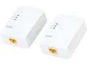 ZyXEL 200 Mbps Mini Powerline AV Ethernet Adapter Kit (PLA4101KIT)