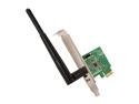 ASUS PCE-N10 Wireless-N150 Adapter IEEE 802.11b/g/n PCI Express Up to 150Mbps Wireless Data Rates WPA2 manufactured recertified