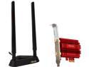 Asus Certified PCE-AC56 802.11ac Dual-band Wireless-AC1300 PCI-E Adapter