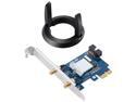 ASUS Dual Band 802.11AC Wireless-AC2100 PCI-E Bluetooth 5 Gigabit Wi-Fi Adapter, 160MHz Support