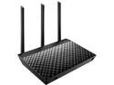 ASUS RT-AC1750 B1 AC1750 Dual Band Gigabit Wi-Fi Router with AiProtection Network Security Powered by Trend Micro, Adaptive QoS and Parental Control