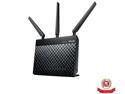Asus AC1900 Dual Band Gigabit WiFi Router with MU-Mimo, Aimesh for Mesh WIFI System, Aiprotection Network Security Powered by Trend Micro, Adaptive Qos and Parental Control (RT-AC1900P)