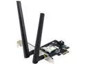 ASUS AX1800 PCIe WiFi Adapter (PCE-AX1800) - WiFi 6, Bluetooth 5.2, Ultra-Low Latency Wireless, 2 External Antenna, Supporting Total Data Rate up to 1800Mbps, WPA3 Network Security, OFDMA and MU-MIMO