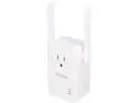 TP-Link TL-WA860RE 300 Mbps Universal Wi-Fi Range Extender / Repeater with Power Outlet Pass-through, Dual External Antennas, Wall Plug Design, One-button Setup, Smart Signal Indicator