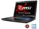 MSI GT72S Dominator Pro G-037 G-Sync Gaming Laptop 6th Generation Intel Core i7 6820HK (2.70 GHz) 16 GB Memory 1 TB HDD 128 GB SSD NVIDIA GeForce GTX 970M 3 GB GDDR5 17.3" IPS Windows 10 Home
