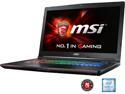 MSI GE Series GE72 Apache Pro-003 Gaming Laptop 6th Generation Intel Core i7 6700HQ (2.60 GHz) 16 GB Memory 1 TB HDD NVIDIA GeForce GTX 960M 2 GB GDDR5 17.3" Windows 10 Home