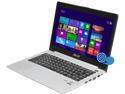 ASUS Ultrabook VivoBook Intel Core i5-3317U 4GB Memory 500GB HDD 24 GB SSD Intel HD Graphics 4000 14.0" Touch Screen Windows 8 64-Bit S400CA-DH51T