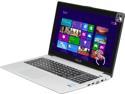 ASUS Laptop VivoBook Intel Core i7-3537U 8GB Memory 500GB HDD Intel HD Graphics 4000 15.6" Touchscreen Windows 8 64-Bit V500CA-DB71T