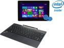 ASUS Transformer Book T100 Intel Z3740 Quad Core 2GB DDR3 RAM 64GB SSD 10.1" Touchscreen Tablet w/Dock, Windows 8.1 (T100TA-C1-GR)