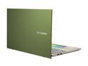ASUS VivoBook S15 S532 Thin & Light Laptop, 15.6" FHD, Intel Core i5-10210U CPU, 8 GB DDR4 RAM, 512 GB PCIe SSD, Windows 10 Home, IR camera, S532FA-DH55-GN, Moss Green - Metal