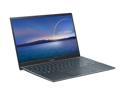 ASUS ZenBook 14 Ultra-Slim Laptop 14" Full HD NanoEdge Bezel Display, AMD Ryzen 7 4700U CPU, 16 GB RAM, 1 TB PCIe SSD, NumberPad, Windows 10 Pro, Pine Grey, UM425IA-NH74 - Only at Newegg